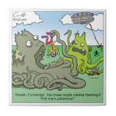 "Wooah, Furnokrag" Fliese (Vorderseite)