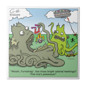 "Wooah, Furnokrag" Fliese