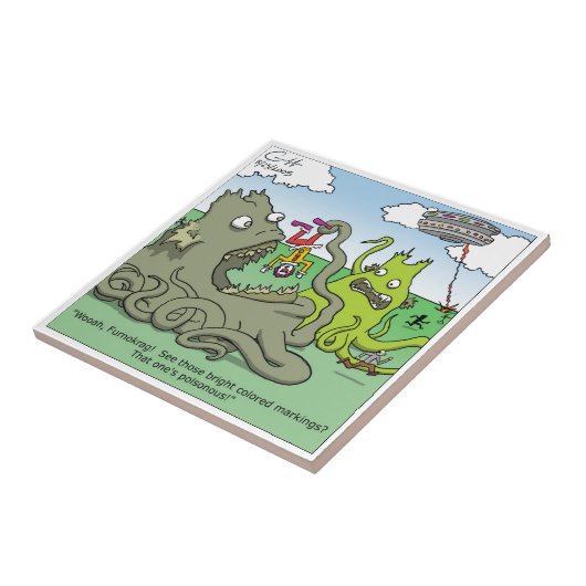 "Wooah, Furnokrag" Fliese (Seite)