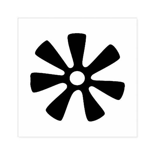 Wood Adinkra (Weisheit) Gummi-Briefmarke Gummistempel (Prägung)