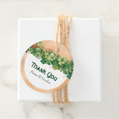 Wood and vine St Patricks Day Irische Hochzeit Geschenkanhänger (Beispiel)