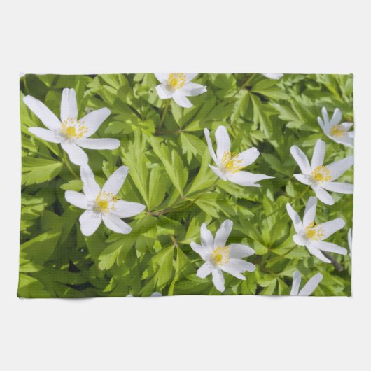 Wood Anemone Küchentuch (Horizontal)