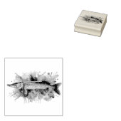 Wood Art Stamp Gummistempel (Stempel)