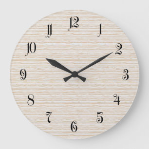 Wood background große wanduhr