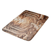 Wood Badematte (Schrägansicht)