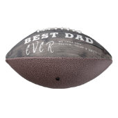 Wood Best Vater Vatertag 3 FotoCollage Football (Gedreht 270)