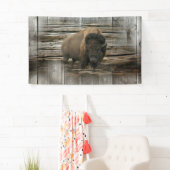 Wood Bison Banner (Insitu)