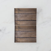 Wood Bison Buffalo Dankeskarte (Innenseite)