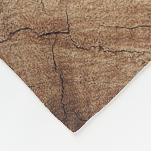 Wood Bison Buffalo Fleecedecke (Ecke)