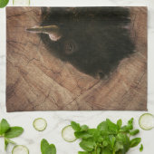 Wood Bison Buffalo Geschirrtuch (Gefaltet)