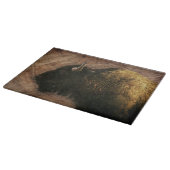 Wood Bison Buffalo Schneidebrett (Ecke)