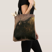 Wood Bison Buffalo Tasche (Von Nahem)