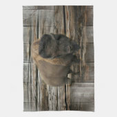 Wood Bison Geschirrtuch (Vertikal)