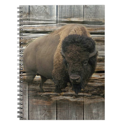 Wood Bison Notizblock (Vorderseite)