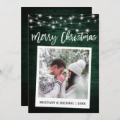 Wood Brush Script Sofortkamera Weihnachten (Vorne/Hinten)