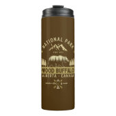 Wood Buffalo National Park Wilderness Scenery Thermosbecher (Vorderseite)