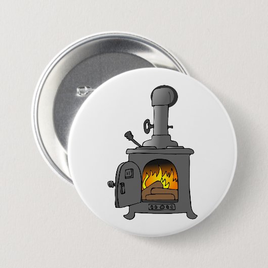 Wood Burner Stove Button (Vorne & Hinten)