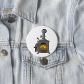 Wood Burner Stove Button (Beispiel)