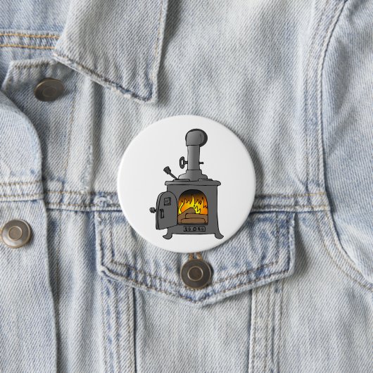 Wood Burner Stove Button (Beispiel)