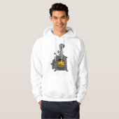 Wood Burner Stove Hoodie (Vorne ganz)