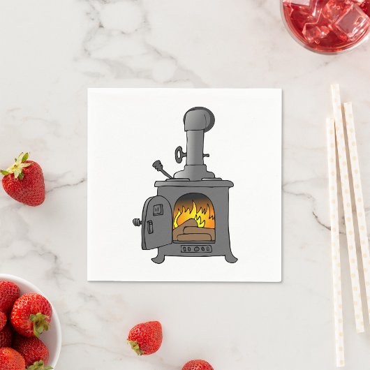 Wood Burner Stove Serviette