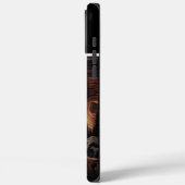 Wood Carved Moose Plaque Case-Mate iPhone Hülle (Rückseite / Links)