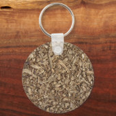 Wood chips schlüsselanhänger (Vorderseite)