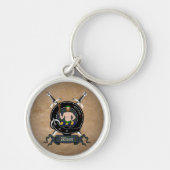 Wood Clan Abzeichen Key Rings Schlüsselanhänger (Vorne)