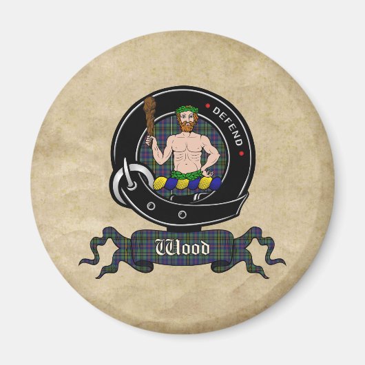 Wood Clan Abzeichen Magnet (Vorne)