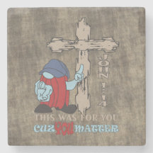 Wood Cross Cuz Matter John 1 14