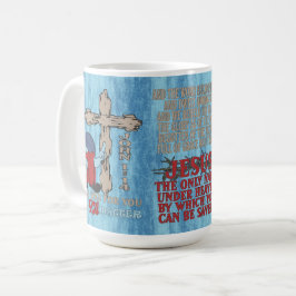 Wood Cross Cuz Matter John 1 14 T - Shirt Kaffeetasse