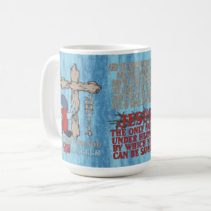 Wood Cross Cuz Matter John 1 14 T - Shirt Kaffeetasse