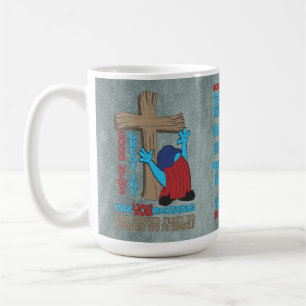 Wood Cross Cuz zählt Gospel-T - Shirt Kaffeetasse