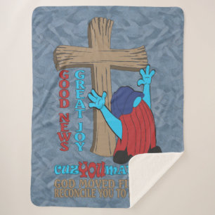 Wood Cross Cuz zählt Gospel-T - Shirt Sherpadecke