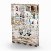 Wood Deer Baby's First Year Foto Collage (Rechts)