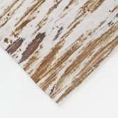 Wood Deer Baby's First Year Foto Collage Fleecedecke (Ecke)