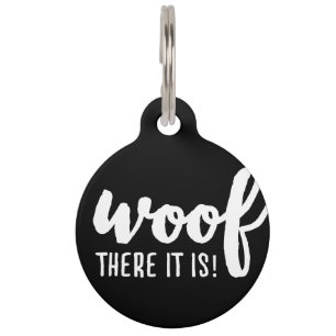 Wood dort ist es - K9 Quotes Berühmtes Dog Quotes Haustiermarke