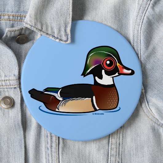 Wood Duck Button (Beispiel)