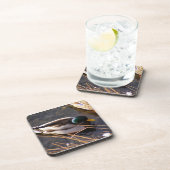 Wood Duck Cork Untersetzer (Rechte Seite)