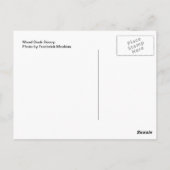 Wood Duck Decoy Postkarte (Rückseite)