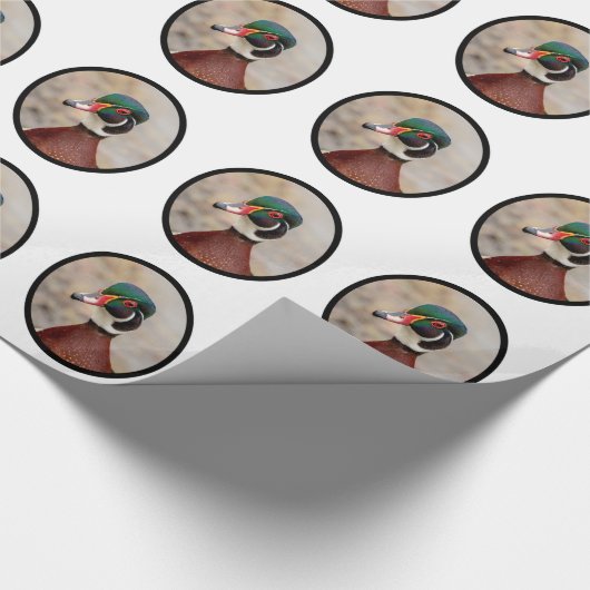 Wood Duck Geschenkpapier (Ecke)