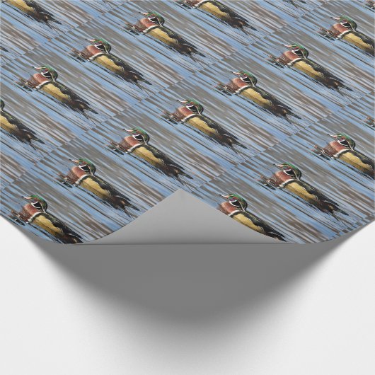 Wood Duck Geschenkpapier (Ecke)