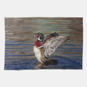 Wood Duck Handtuch (Horizontal)