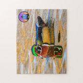 Wood Duck Jigsaw Puzzle (Vertikal)