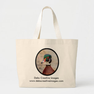 Wood Duck Jumbo Stoffbeutel
