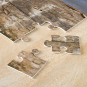 Wood Duck on log in wetland Puzzle (Seite)