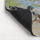 Wood Duck Pair Mousepad (Ecke)