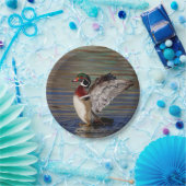 Wood Duck Pappteller (Party)
