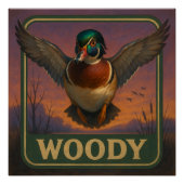 Wood Duck Poster (Vorderseite)
