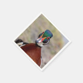 Wood Duck Serviette (Ecke)